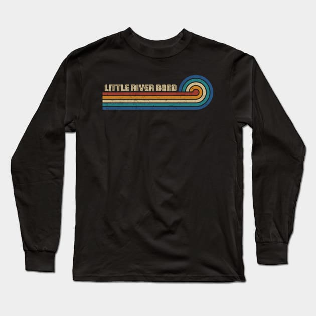 Little River Band  - Retro Sunset Long Sleeve T-Shirt by Arestration